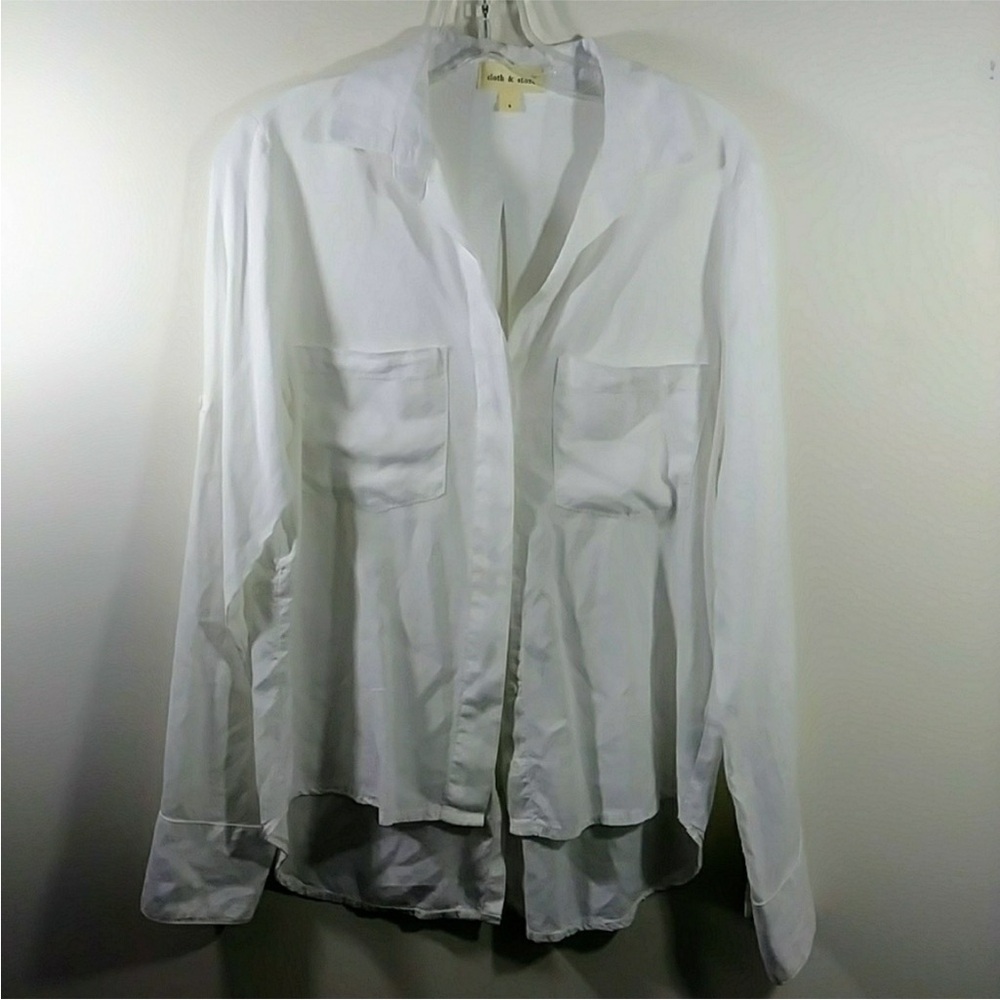 Cloth and Stone white button down top - Picture 2 of 7